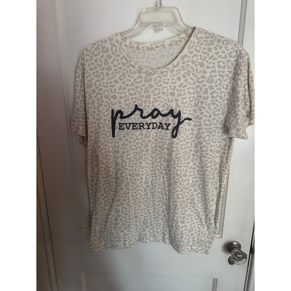 Cheetah Print Pray Everyday